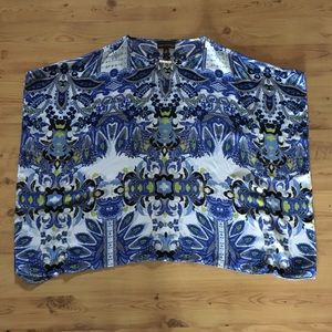 Dana Buchman caftan blouse